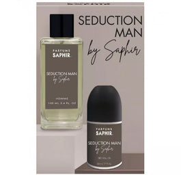 Saphir Seduction Man zestaw woda perfumowana spray 100ml + dezodorant w kulce 50ml