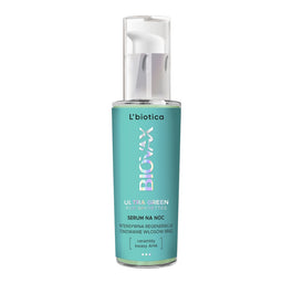 BIOVAX Glamour Ultra Green For Brunettes serum do włosów na noc dla brunetek 100ml