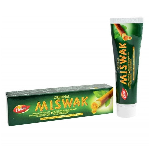 Dabur Miswak Herbal Toothpaste ziołowa pasta do zębów z wyciągiem z Miswak  100g