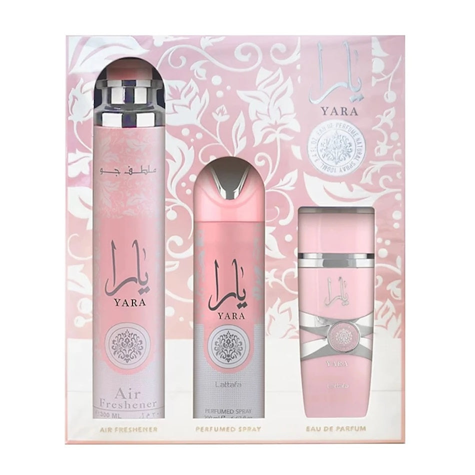 lattafa yara woda perfumowana 100 ml   zestaw  