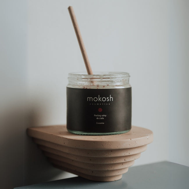 Mokosh Peeling solny do ciała Żurawina 300g