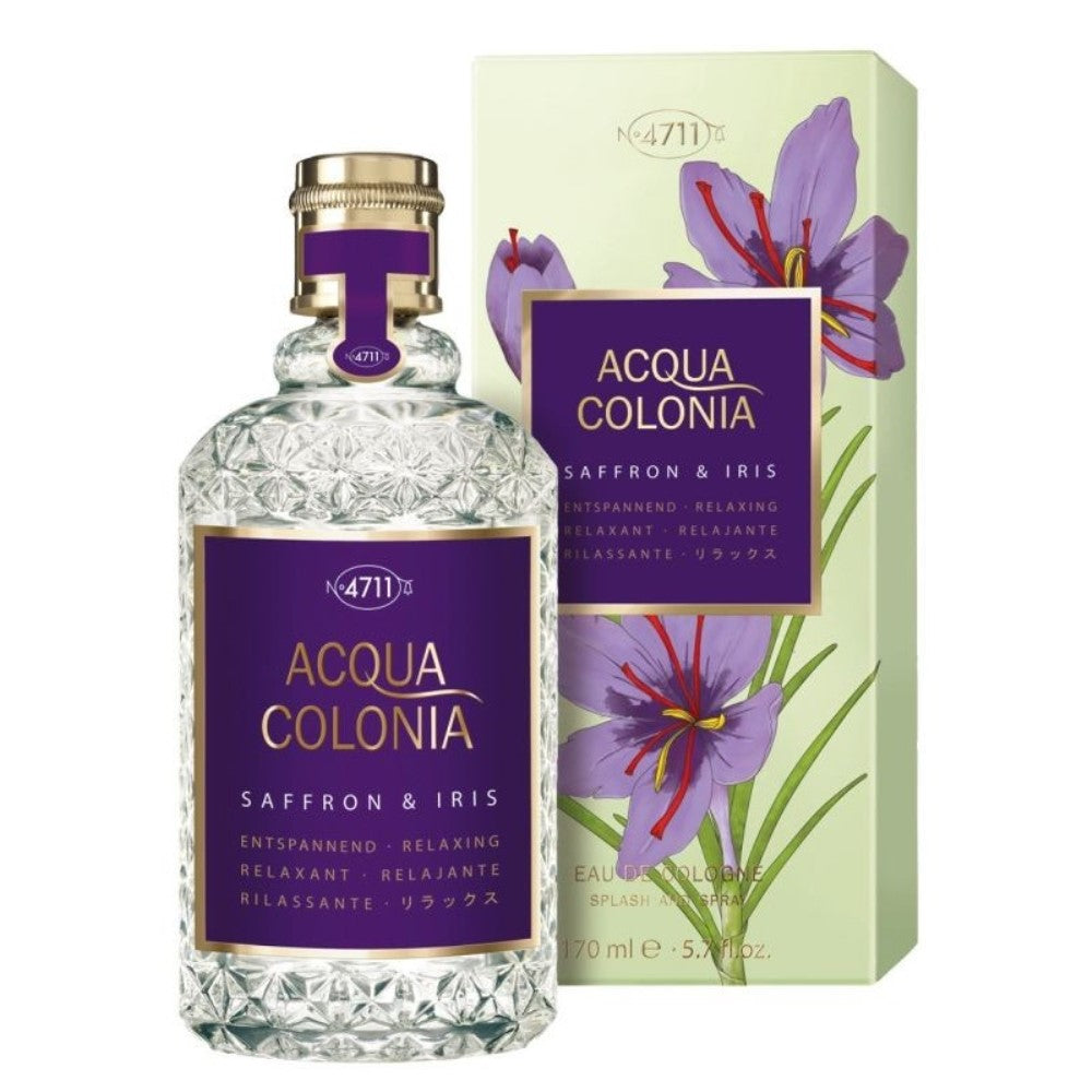 4711 saffron & iris woda kolońska 170 ml  tester  