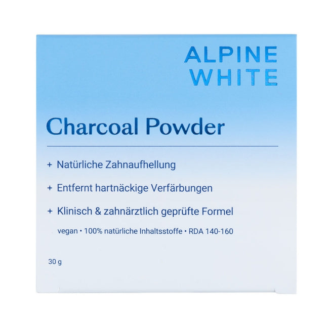 Alpine White Charcoal Powder proszek do mycia zębów z aktywnym węglem 30g