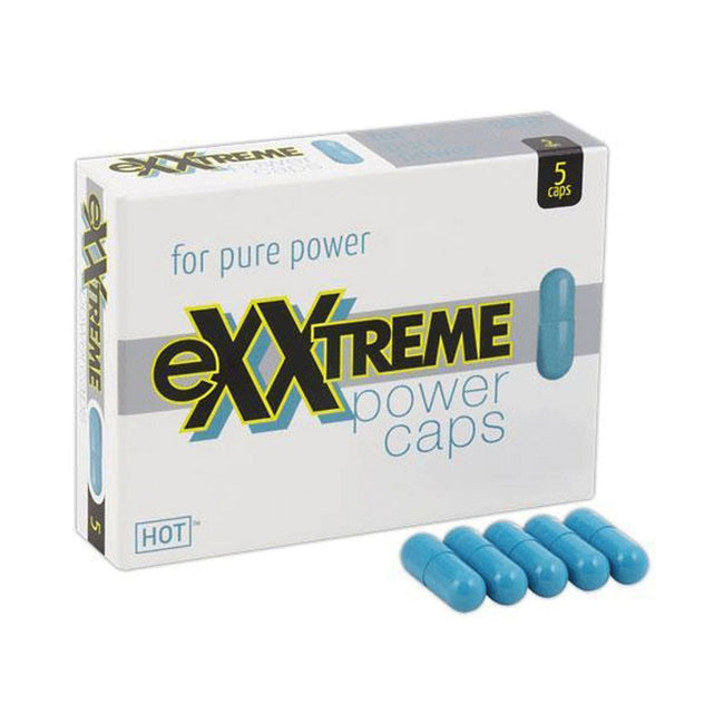 Hot Exxtreme Power Caps suplement diety dla mężczyzn 5 kapsułek