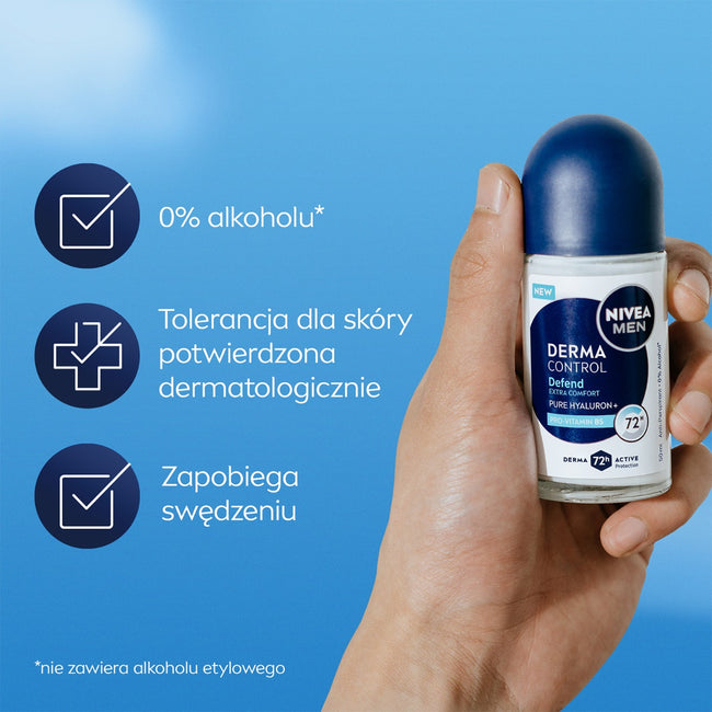 Nivea Men Derma Control Defend antyperspirant w kulce 50ml