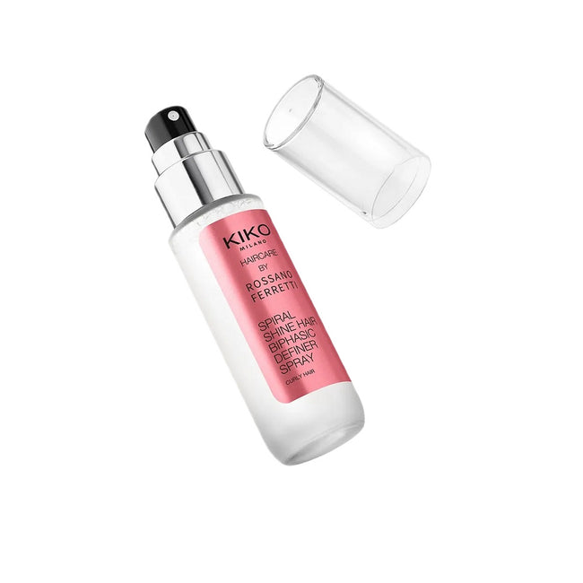 KIKO Milano Spiral Shine Hair Biphasic Definer Spray dwufazowy spray nadający lokom wyrazistość i sprężystość do 72 godzin 45ml
