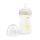 Chicco NaturalFeeling butelka plastikowa ze smoczkiem silikonowym przepływ szybki 6m+ 330ml