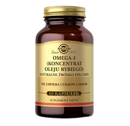 Solgar Omega 3 suplement diety 60 kapsułek
