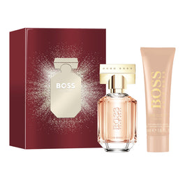 Hugo Boss The Scent for Her zestaw woda perfumowana spray 30ml + balsam do ciała 50ml