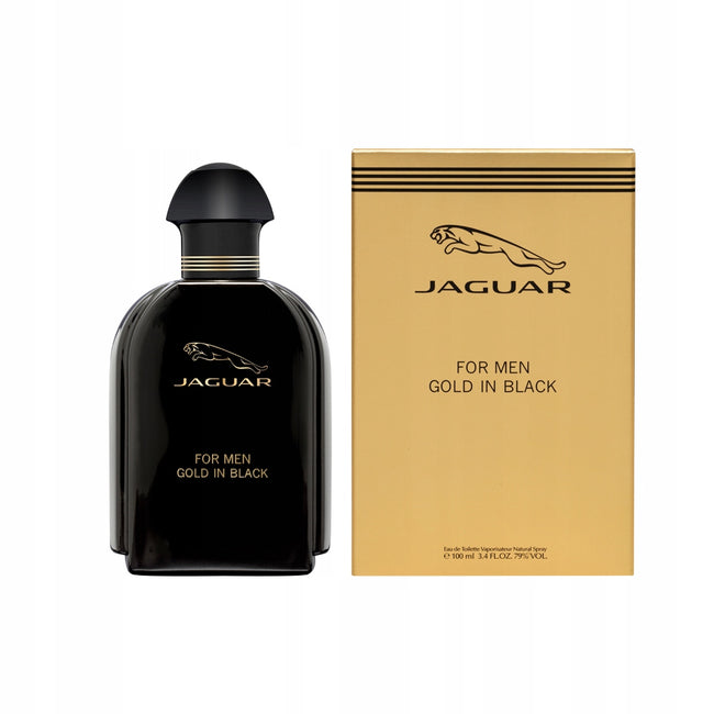 Jaguar Gold In Black For Men woda toaletowa spray