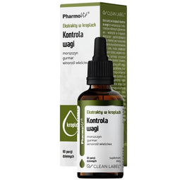 Pharmovit Kontrola wagi suplement diety w kroplach 30ml