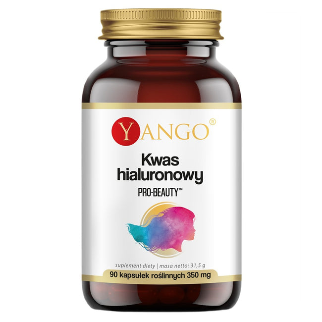 Yango Kwas hialuronowy Pro-Beauty suplement diety 90 kapsułek
