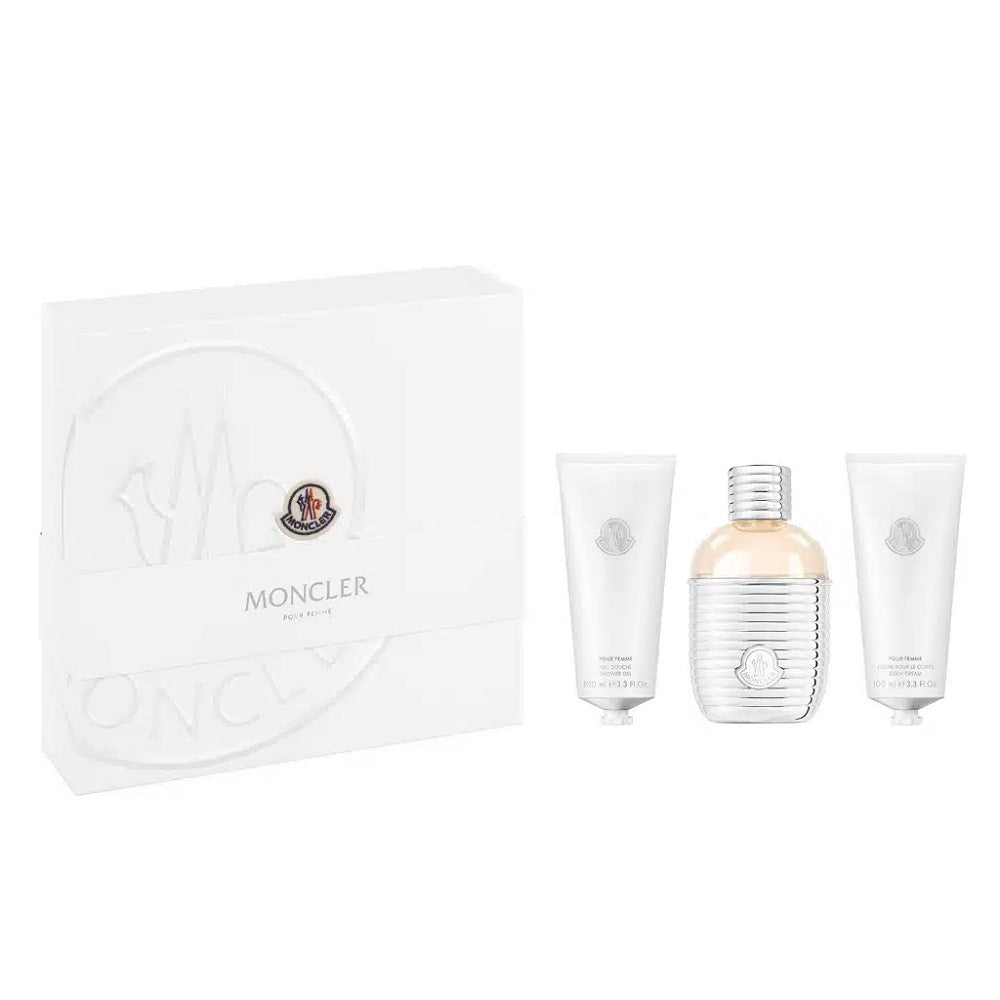 moncler moncler pour femme woda perfumowana 100 ml   zestaw  