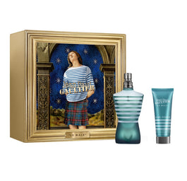 Jean Paul Gaultier Le Male zestaw woda toaletowa spray 125ml + żel pod prysznic 75ml