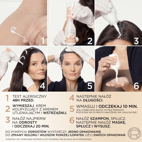L'Oreal Paris Universal Nudes Excellence Creme pielęgnacyjny krem koloryzujący