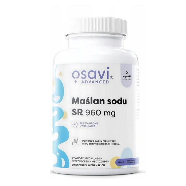 Osavi Maślan Sodu SR 960mg suplement diety 60 kapsułek