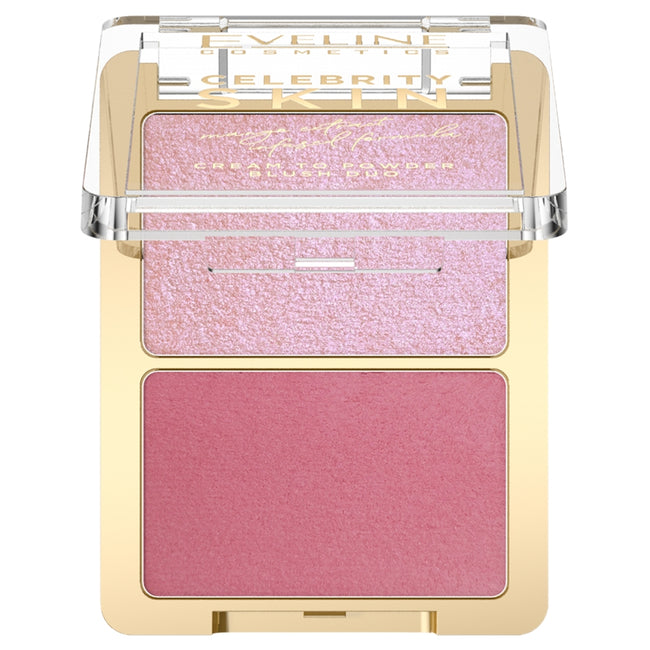 Eveline Cosmetics Celebrity Skin duet kremowych róży do policzków 8g