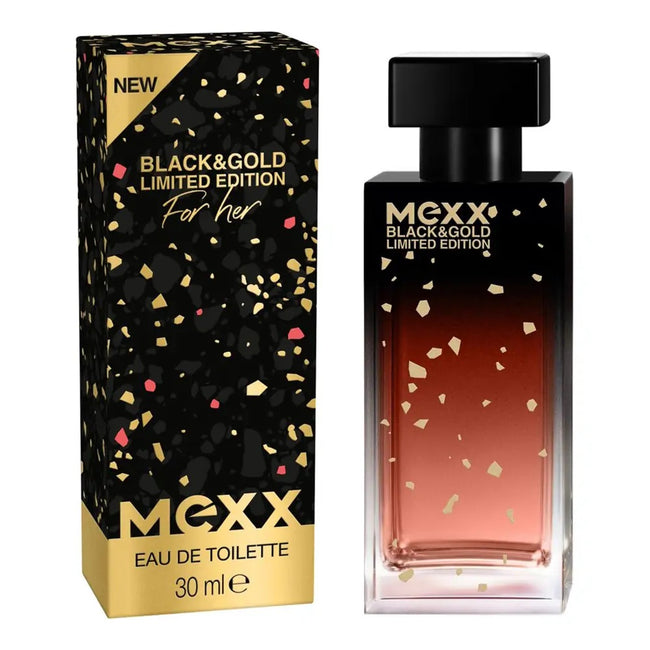 Mexx Black & Gold Limited Edition For Her woda toaletowa spray