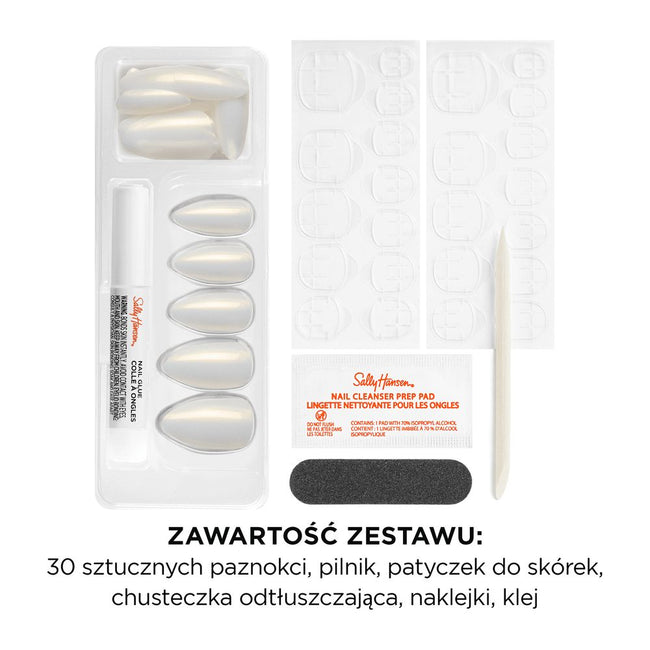 Sally Hansen Salon Effects sztuczne paznokcie 001 Only Have Ice For You 30szt