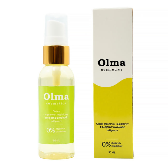 Olma Cosmetics Odżywczy olejek arganowo-migdałowy z olejem z awokado 50ml
