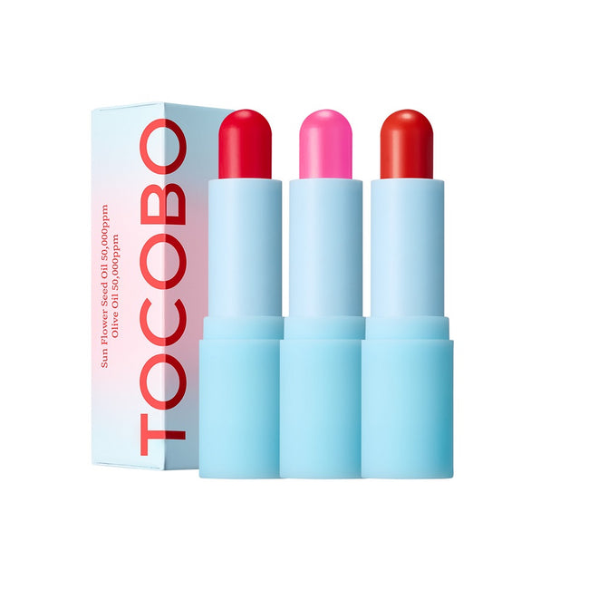 TOCOBO Glass Tinted Lip Balm koloryzujący balsam do ust 011 Flush Cherry 3.5g