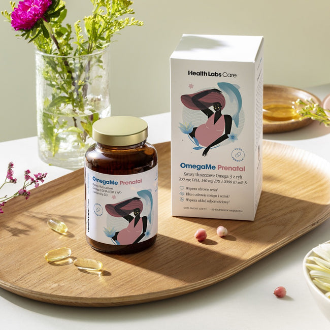 HealthLabs OmegaMe Prenatal suplement diety 120 kapsułek