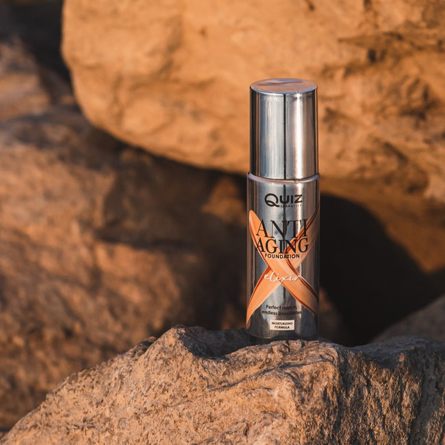 Quiz Cosmetics Anti Aging Foundation podkład nawilżający wzbogacony witaminą E