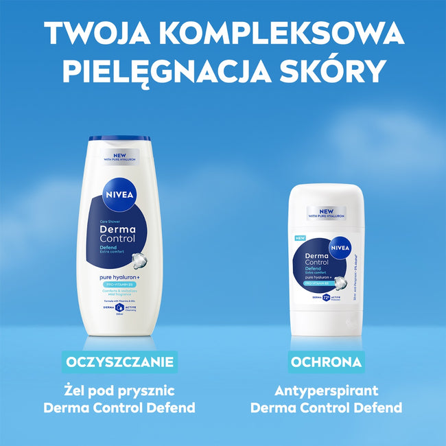 Nivea Derma Control Defend żel pod prysznic 250ml