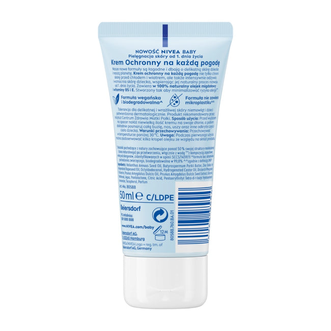 Nivea Baby krem ochronny na każdą pogodę 50ml