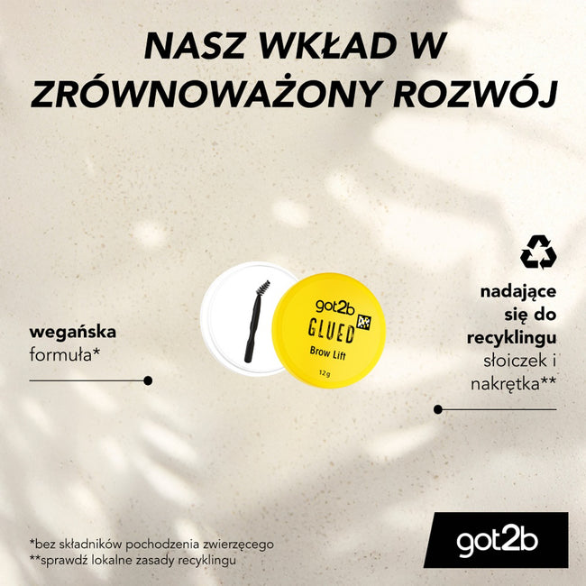 Got2B Glued Brow Lift wosk do stylizacji brwi i odrostów z pędzelkiem 12g