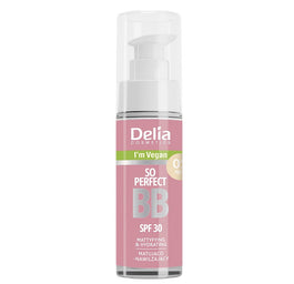 Delia So Perfect wegański krem BB z filtrem SPF30 01 Light 30ml