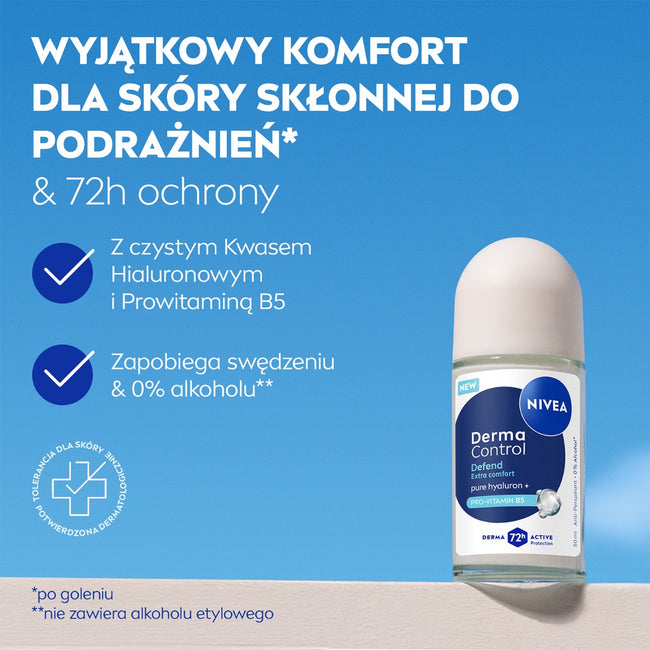 Nivea Derma Control Defend antyperspirant w kulce 50ml