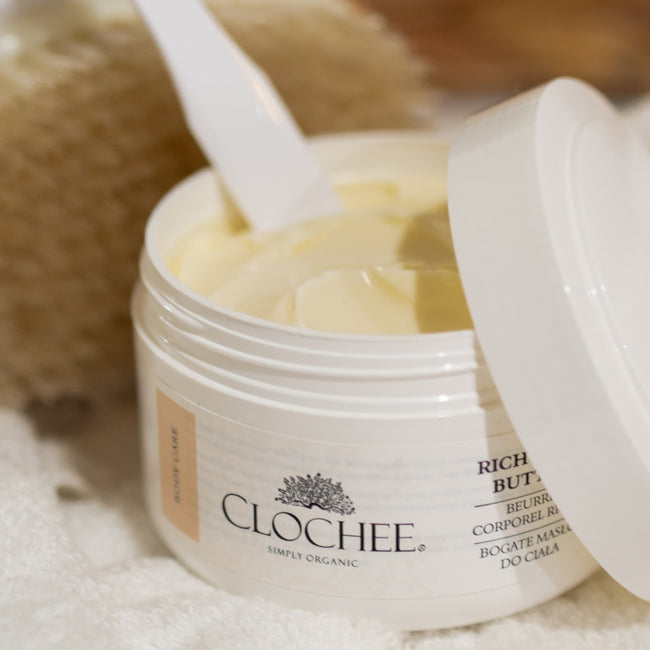 Clochee Simply Organic bogate masło do ciała Mango 250ml