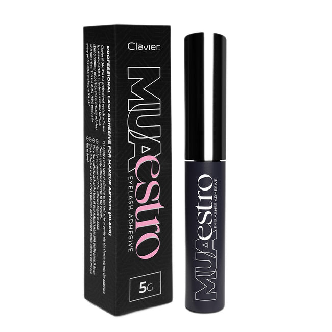 Clavier MUAestro klej do kępek rzęs z pędzelkiem