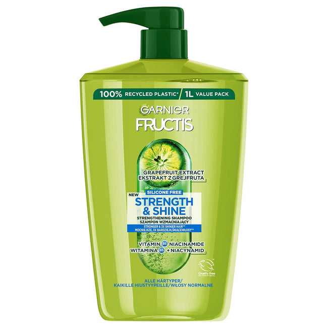 Garnier Fructis Strength & Shine szampon wzmacniający do włosów normalnych 1000ml