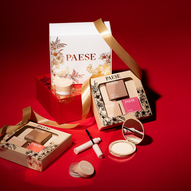 Paese Contouring 01 zestaw kremowy róż + rozświetlacz w kremie + bronzer w kremie