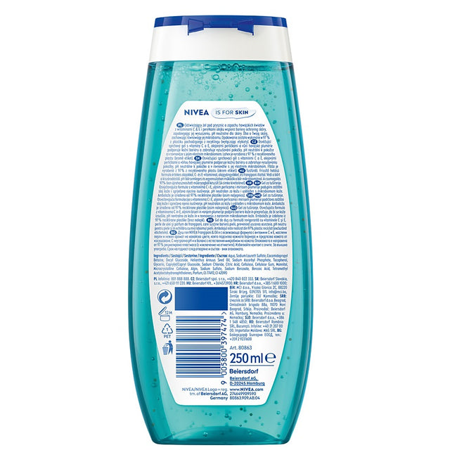 Nivea Frangipani & Oil żel pod prysznic 250ml