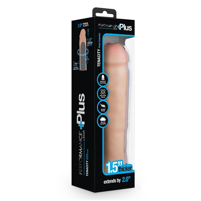 Blush Performance Plus Tenacity Penis Extender nakładka przedłużająca penisa z cyberskóry 22cm