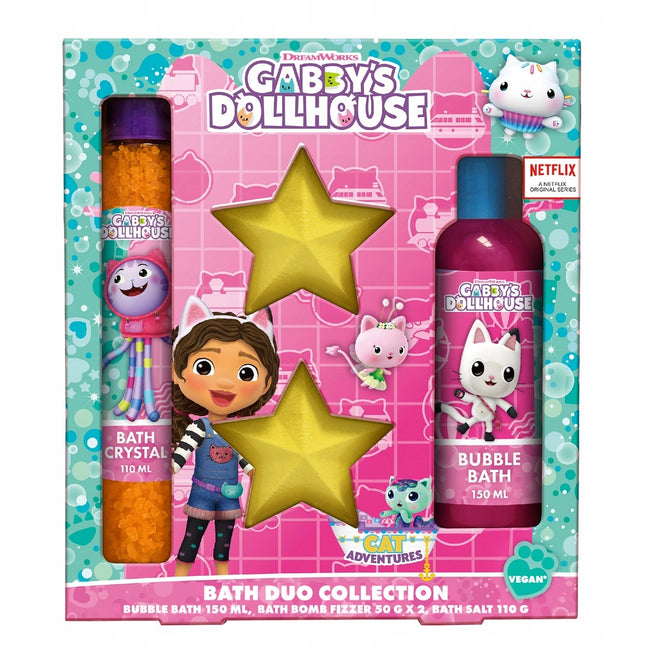 Gabby's Dollhouse Bath Duo Collection zestaw produktów do kąpieli 4szt