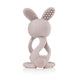 Brush-Baby Bobbie Bunny Teether zabawka-gryzak dla niemowląt Cappuccino Grey