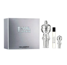 Karl Lagerfeld Karl Ikonik Pour Homme zestaw woda perfumowana spray 100ml + woda perfumowana spray 7.5ml + woda perfumowana spray 4.5ml