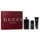 Gucci Guilty Pour Homme zestaw woda perfumowana spray 90ml + dezodorant sztyft 75ml + żel pod prysznic 50ml