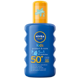 Nivea Sun Kids Protect & Care nawilżający spray ochronny na słońce dla dzieci SPF50 200ml