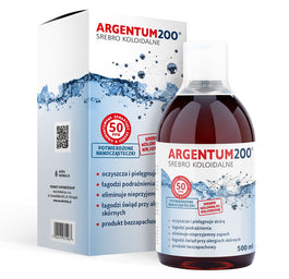 Aura Herbals Argentum200 Srebro Koloidalne 50ppm tonik 500ml