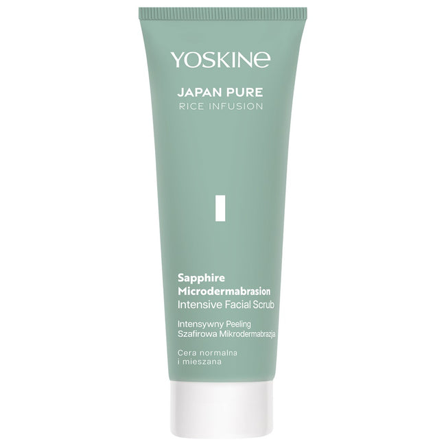 Yoskine Japan Pure Rice Infusion intensywny mikropeeling szafirowy 75ml