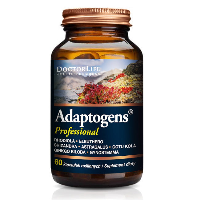 Doctor Life Adaptogens Professonal suplement diety 60 kapsułek