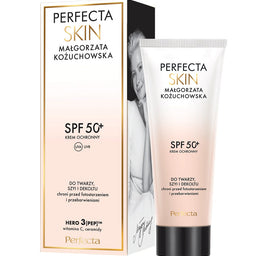 Perfecta Skin Małgorzata Kożuchowska krem ochronny SPF50+ do twarzy szyi i dekoltu 50ml