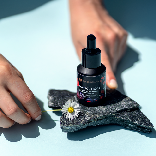 Opcja Natura Owoce Nocy serum do twarzy na noc 30ml