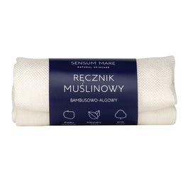 Sensum Mare Algopure ręcznik muślinowy bambusowo-algowy do twarzy