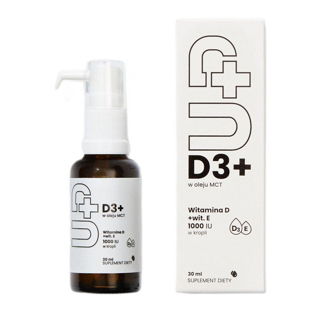 UP Health Pharma UP D3+ Witamina D3 w oleju MCT suplement diety 30ml